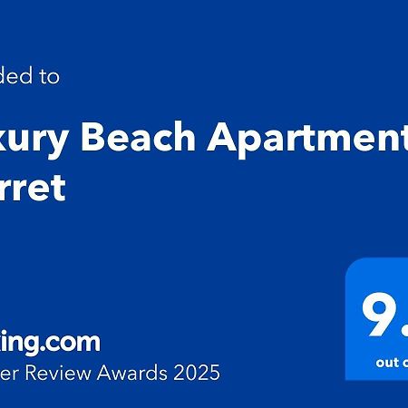 Luxury Beach Apartment In Qerret 골렘 외부 사진